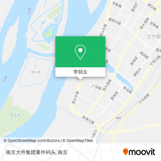 南京大件集团重件码头地图
