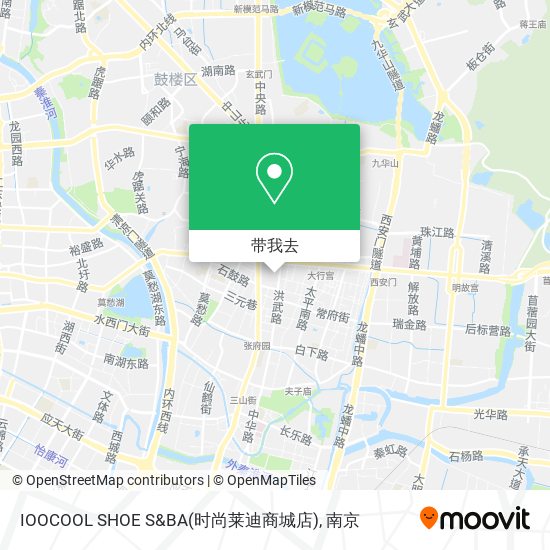 IOOCOOL SHOE S&BA(时尚莱迪商城店)地图