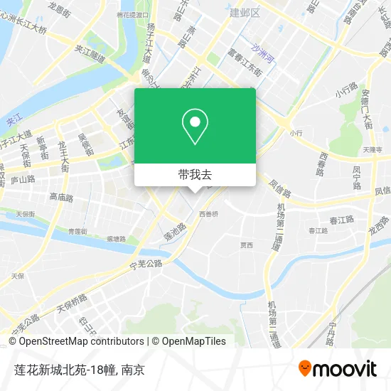 莲花新城北苑-18幢地图