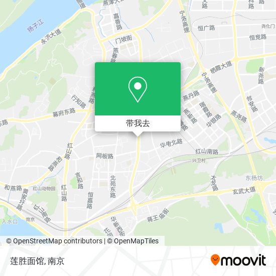 莲胜面馆地图