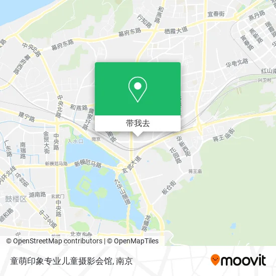 童萌印象专业儿童摄影会馆地图