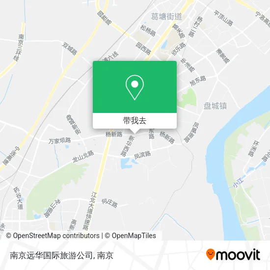 南京远华国际旅游公司地图