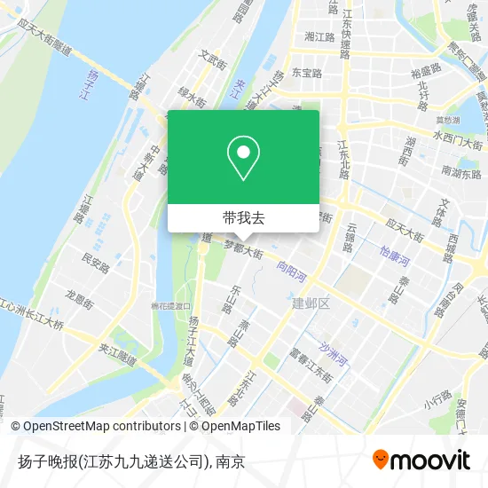 扬子晚报(江苏九九递送公司)地图