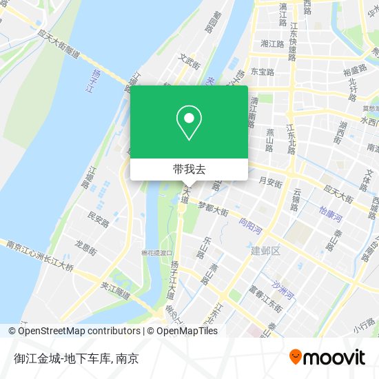 御江金城-地下车库地图