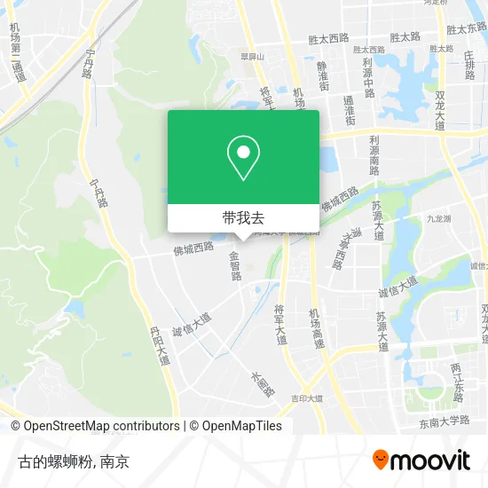 古的螺蛳粉地图