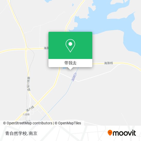 青自然学校地图