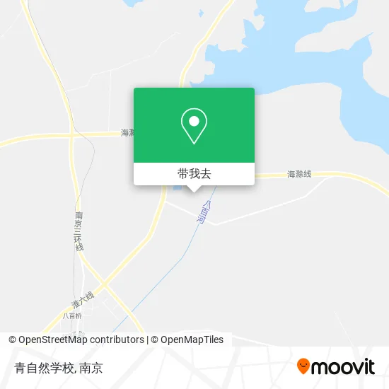 青自然学校地图