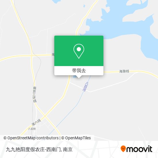 九九艳阳度假农庄-西南门地图
