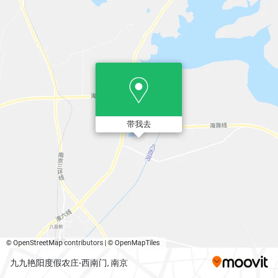 九九艳阳度假农庄-西南门地图