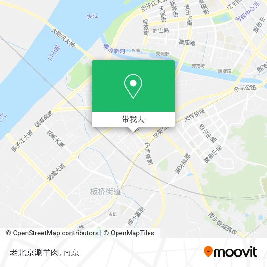 老北京涮羊肉地图