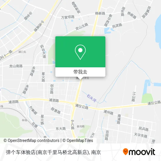 弹个车体验店(南京千里马桥北高新店)地图