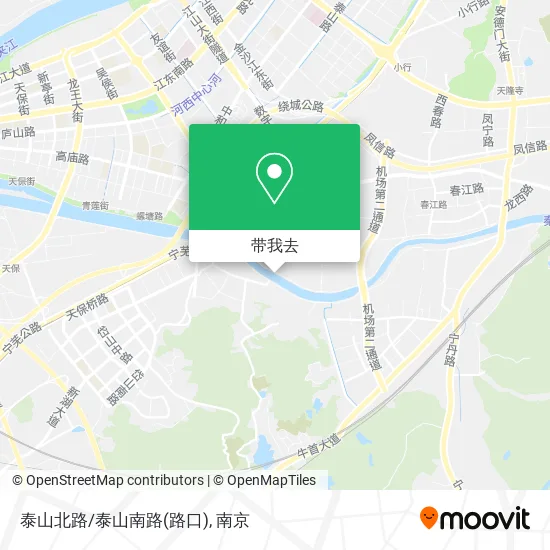 泰山北路/泰山南路(路口)地图