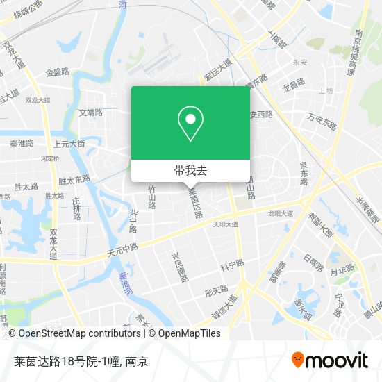 莱茵达路18号院-1幢地图