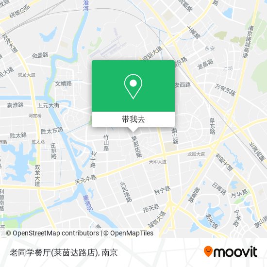 老同学餐厅(莱茵达路店)地图