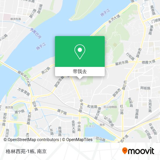 格林西苑-1栋地图