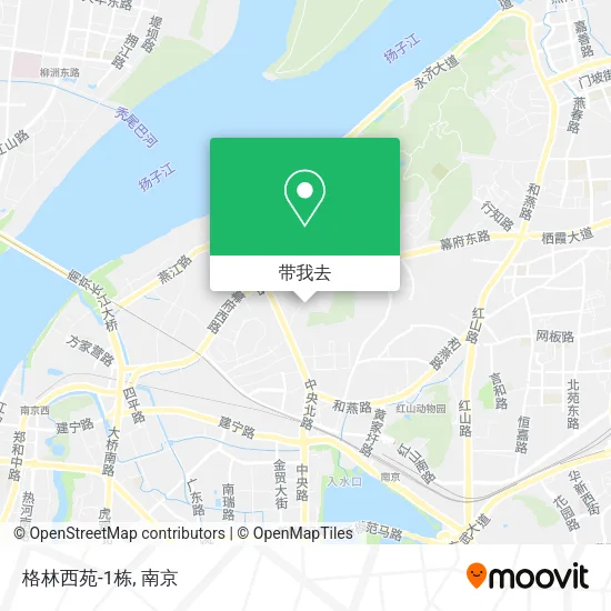 格林西苑-1栋地图