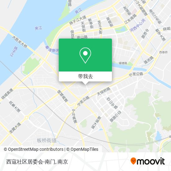西寇社区居委会-南门地图