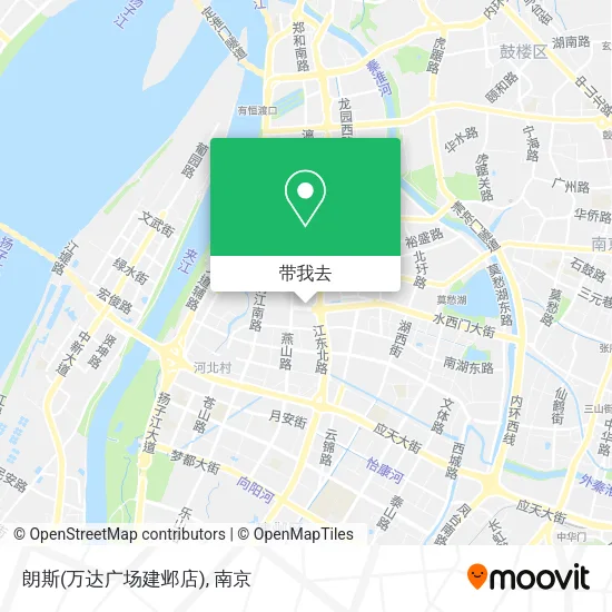 朗斯(万达广场建邺店)地图
