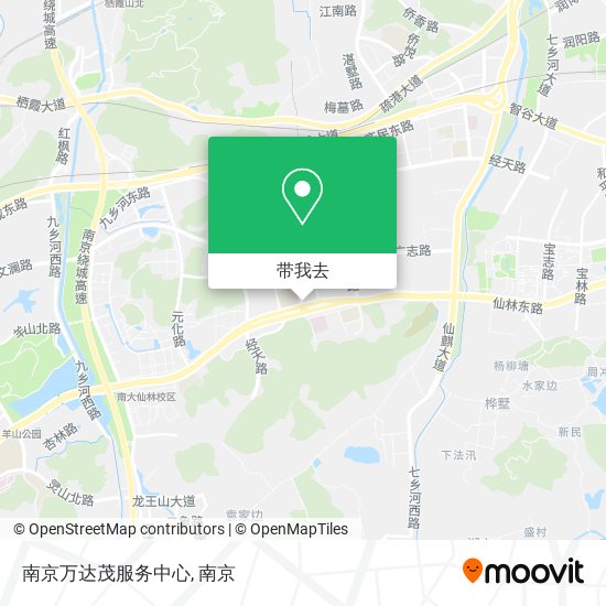 南京万达茂服务中心地图