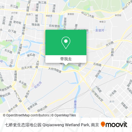 七桥瓮生态湿地公园 Qiqiaoweng Wetland Park地图