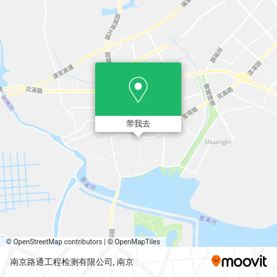 南京路通工程检测有限公司地图