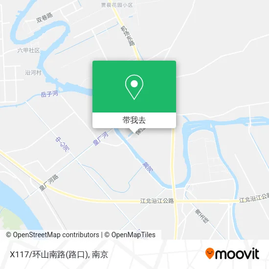 X117/环山南路(路口)地图
