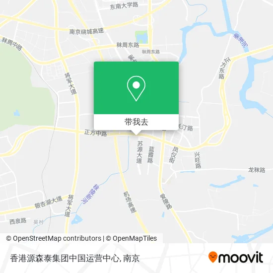 香港源森泰集团中国运营中心地图