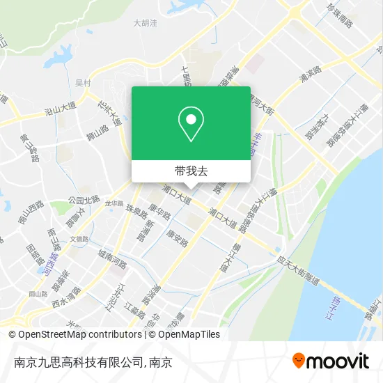 南京九思高科技有限公司地图