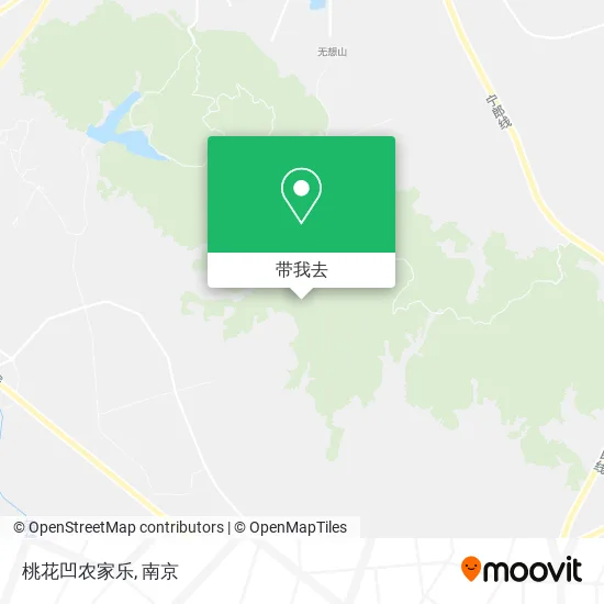 桃花凹农家乐地图