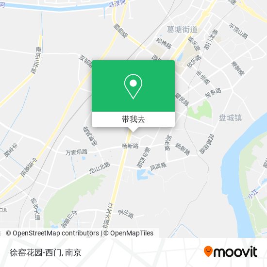 徐窑花园-西门地图