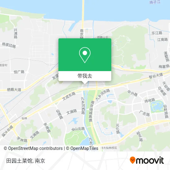 田园土菜馆地图