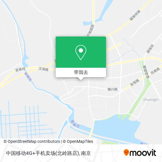 中国移动4G+手机卖场(北岭路店)地图