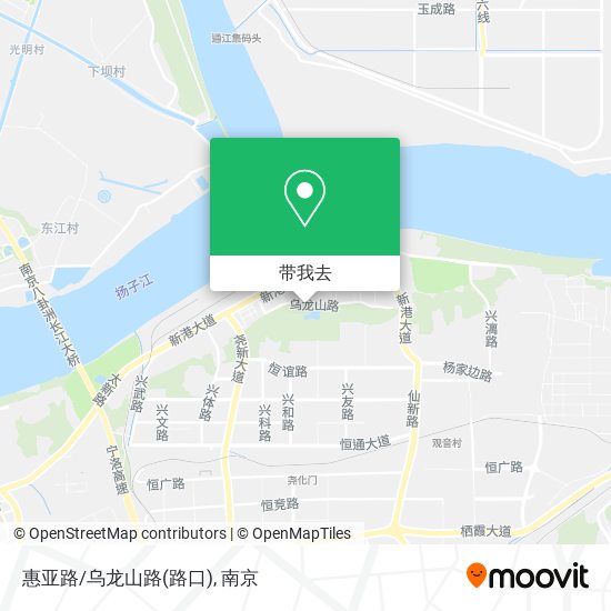 惠亚路/乌龙山路(路口)地图