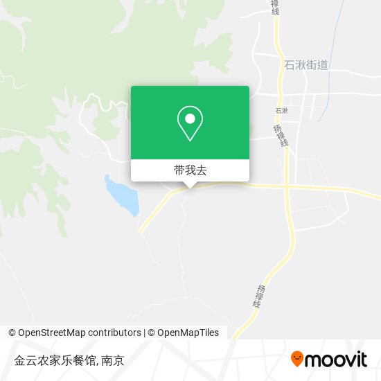 金云农家乐餐馆地图
