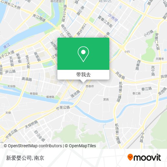 新爱婴公司地图