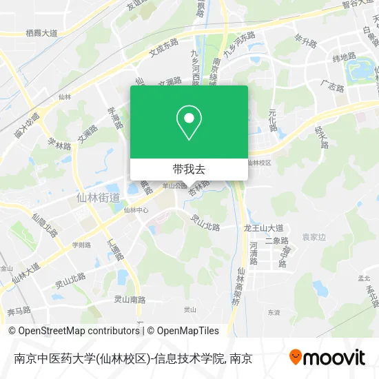 南京中医药大学(仙林校区)-信息技术学院地图