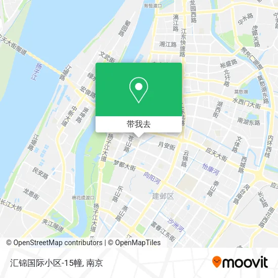 汇锦国际小区-15幢地图