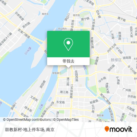 鼓教新村-地上停车场地图