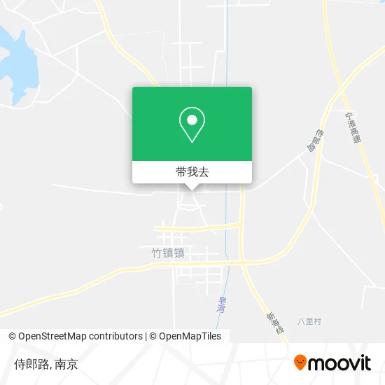 侍郎路地图
