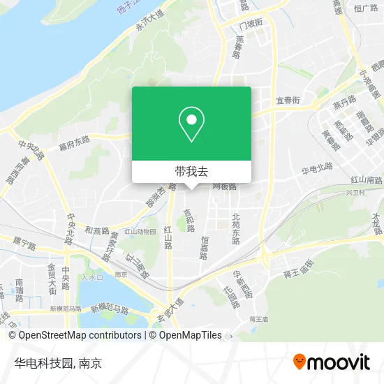 华电科技园地图