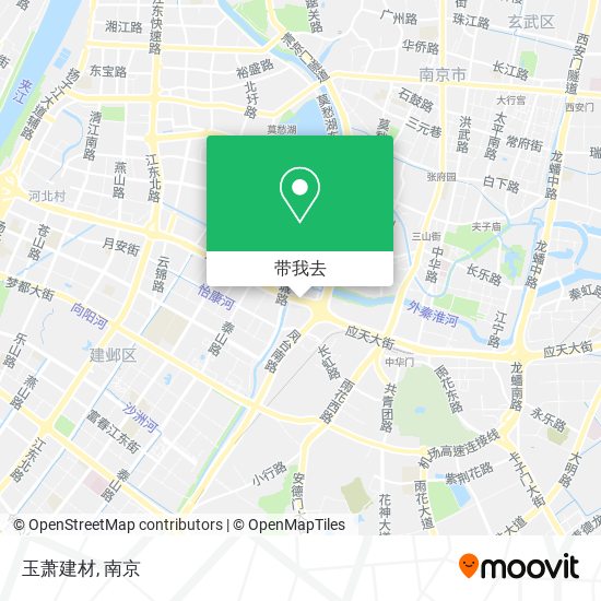 玉萧建材地图
