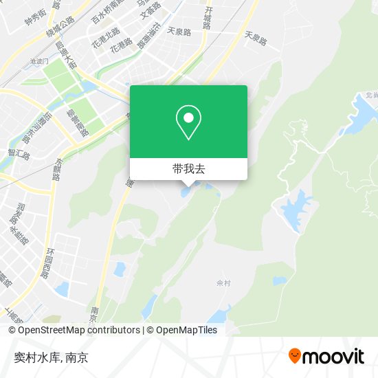 窦村水库地图