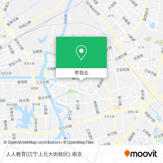 人人教育(江宁上元大街校区)地图