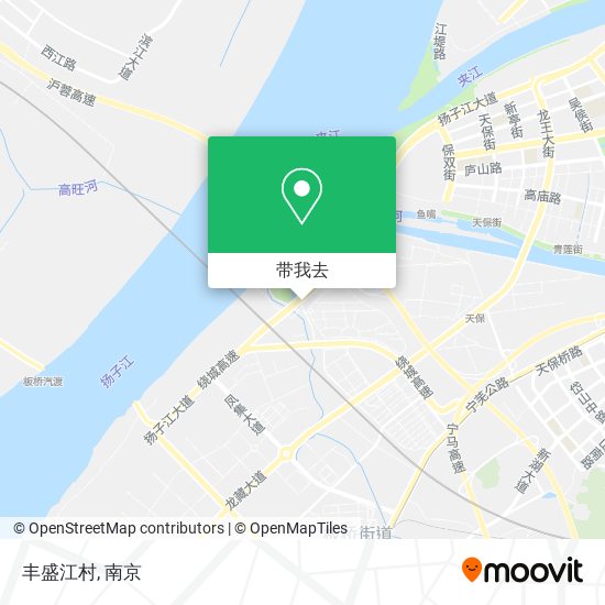 丰盛江村地图