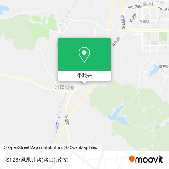 S123/凤凰井路(路口)地图