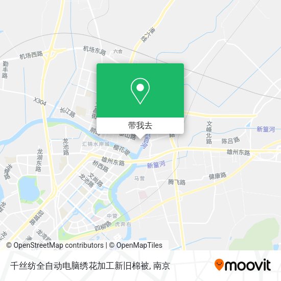 千丝纺全自动电脑绣花加工新旧棉被地图