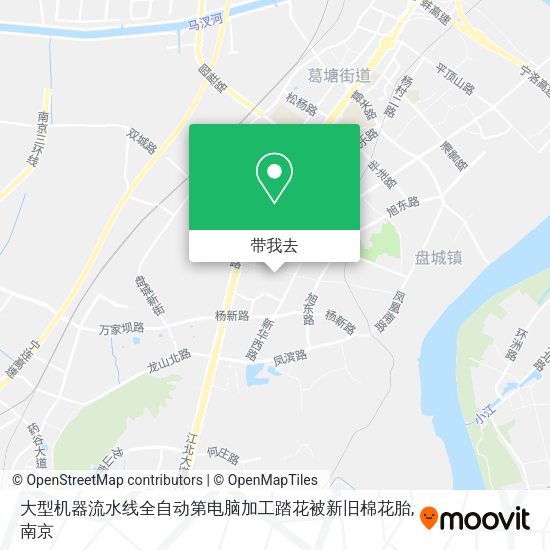 大型机器流水线全自动第电脑加工踏花被新旧棉花胎地图