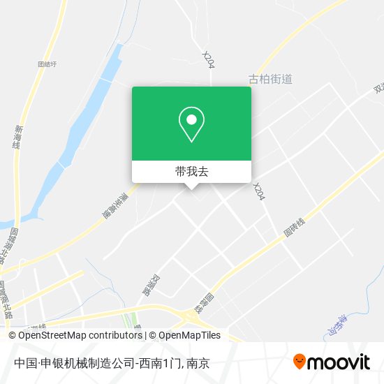 中国·申银机械制造公司-西南1门地图
