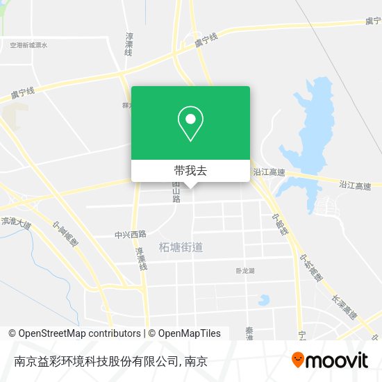 南京益彩环境科技股份有限公司地图