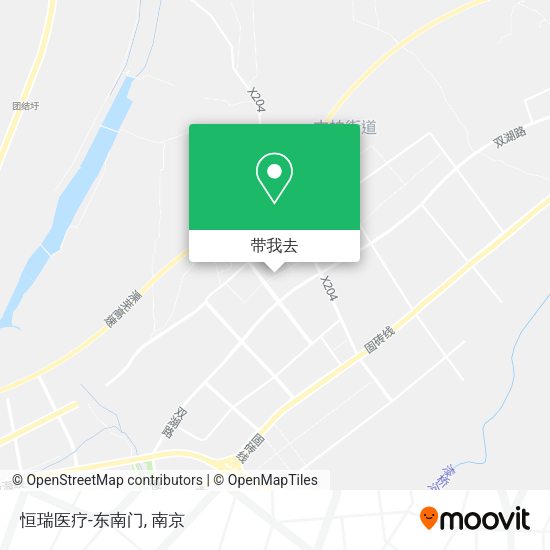 恒瑞医疗-东南门地图